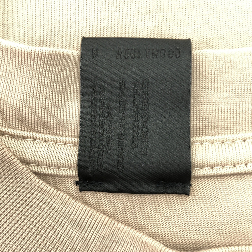N.HOOLYWOOD / エヌハリウッド | 2022SS | COMPILE LINE LONG SLEEVE T-SHIRT コンパイルライン コットン 長袖 Tシャツ | 40 | ベージュ | メンズ