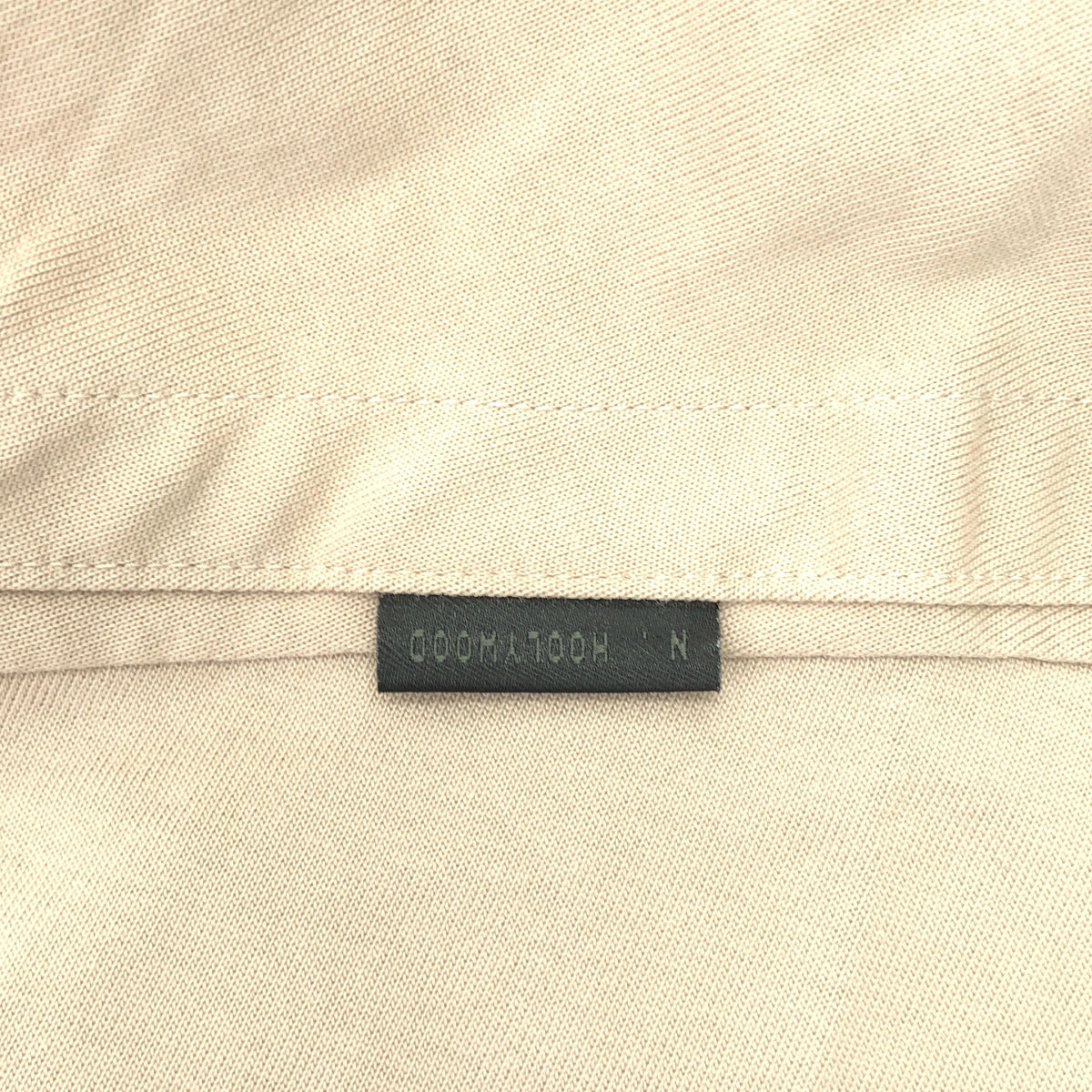 N.HOOLYWOOD / 엔 할리우드 | 2022SS | COMPILE LINE LONG SLEEVE T-SHIRT 컴파일 라인 코튼 긴팔 T셔츠 | 40 | 베이지 | 남성