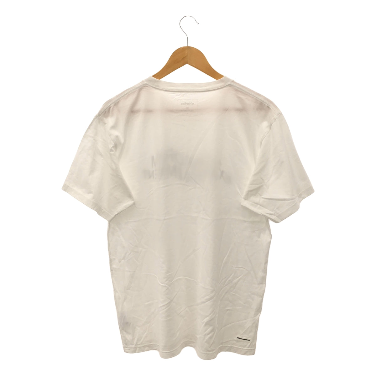 uniform experiment / ユニフォームエクスペリメント | Warp Logo Tee / ロゴ プリント Tシャツ カットソー | 3 | ホワイト | メンズ