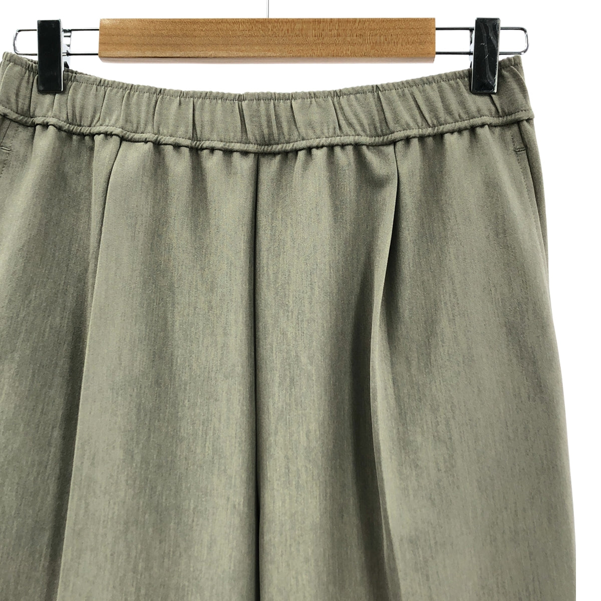 [狀況極佳] Framework | 2025SS | 抽繩易剪喇叭褲 | 40碼 | 米色 | 女款