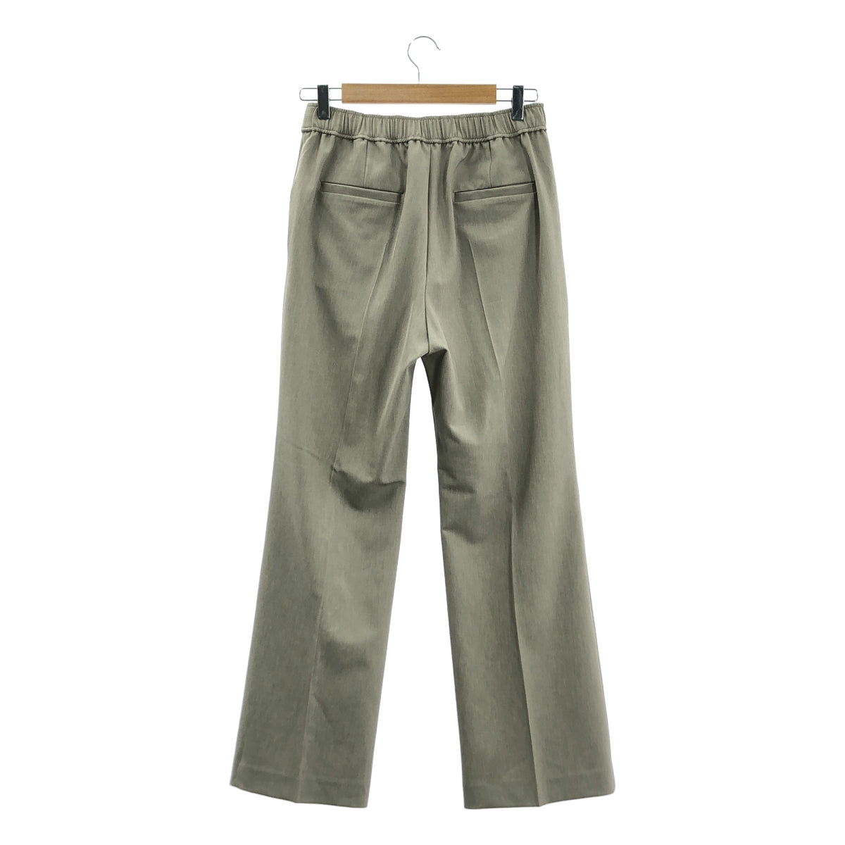 [狀況極佳] Framework | 2025SS | 抽繩易剪喇叭褲 | 40碼 | 米色 | 女款