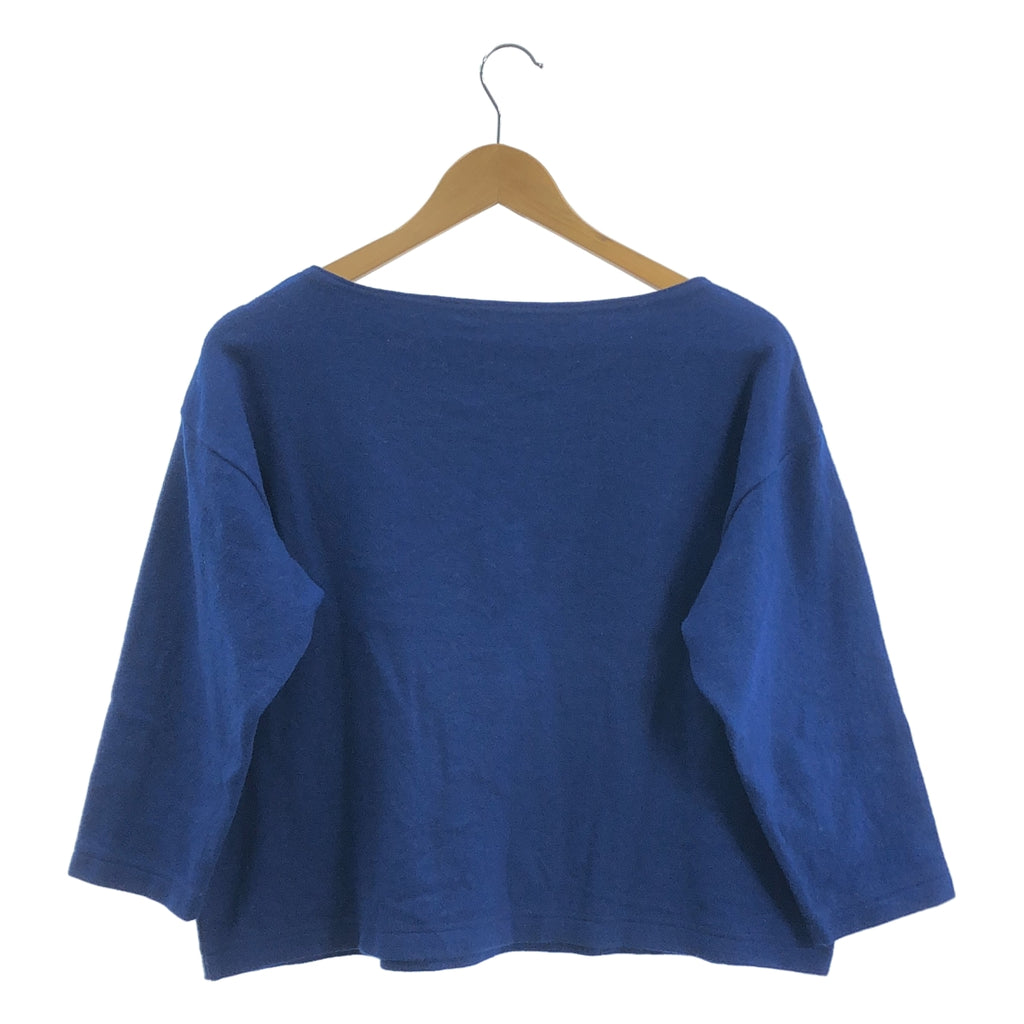 a. / adot | 羊毛船領套頭衫 | S碼 | 女款