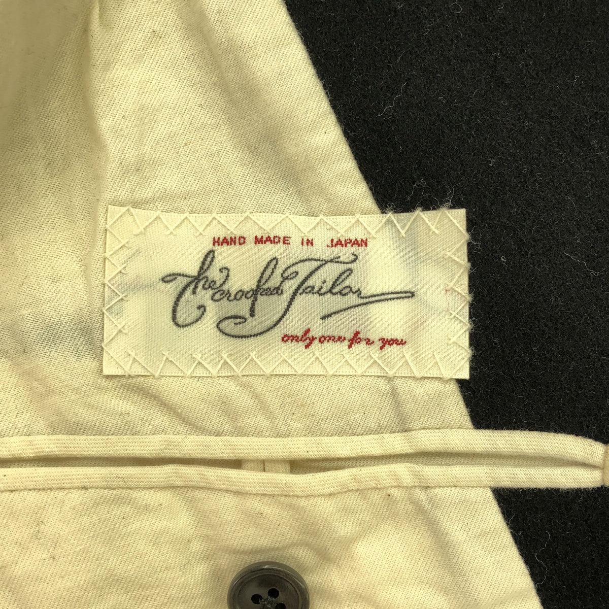 The crooked Tailor / ザクルーキッドテーラー | bateman ogden / wool jacket / ウール シングルブレスト ジャケット | 46 | black | メンズ