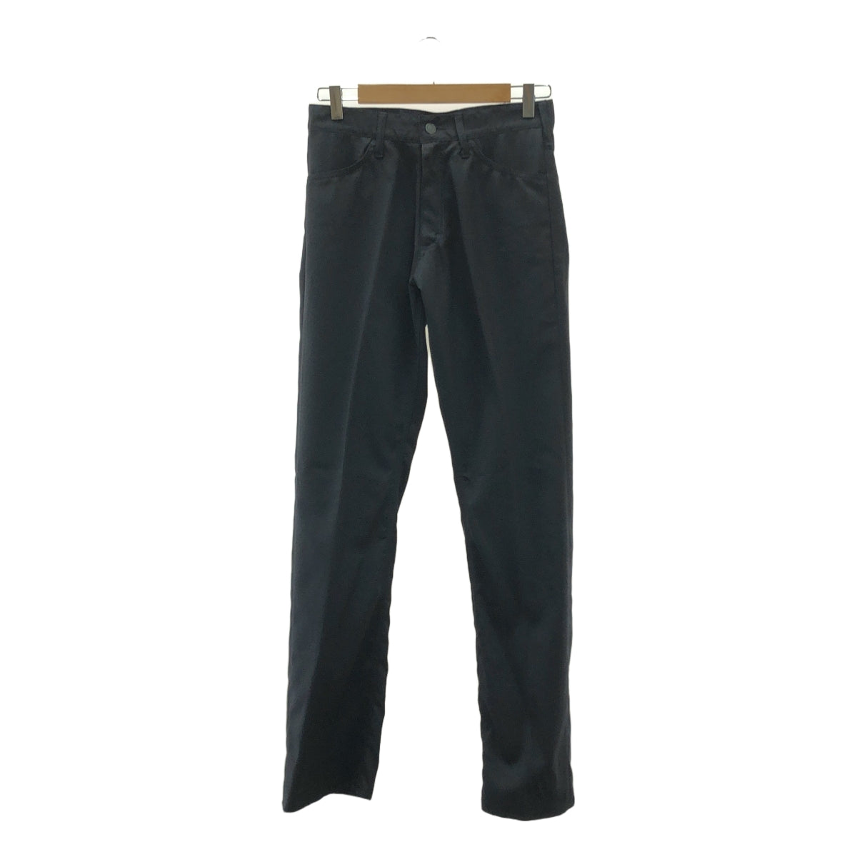 【美品】  DRESSEDUNDRESSED / ドレスドアンドレスド | 2023AW | Gabardine Wool Tailored Trousers ギャバジン ウール テーラード パンツ | 2 | ブラック | メンズ