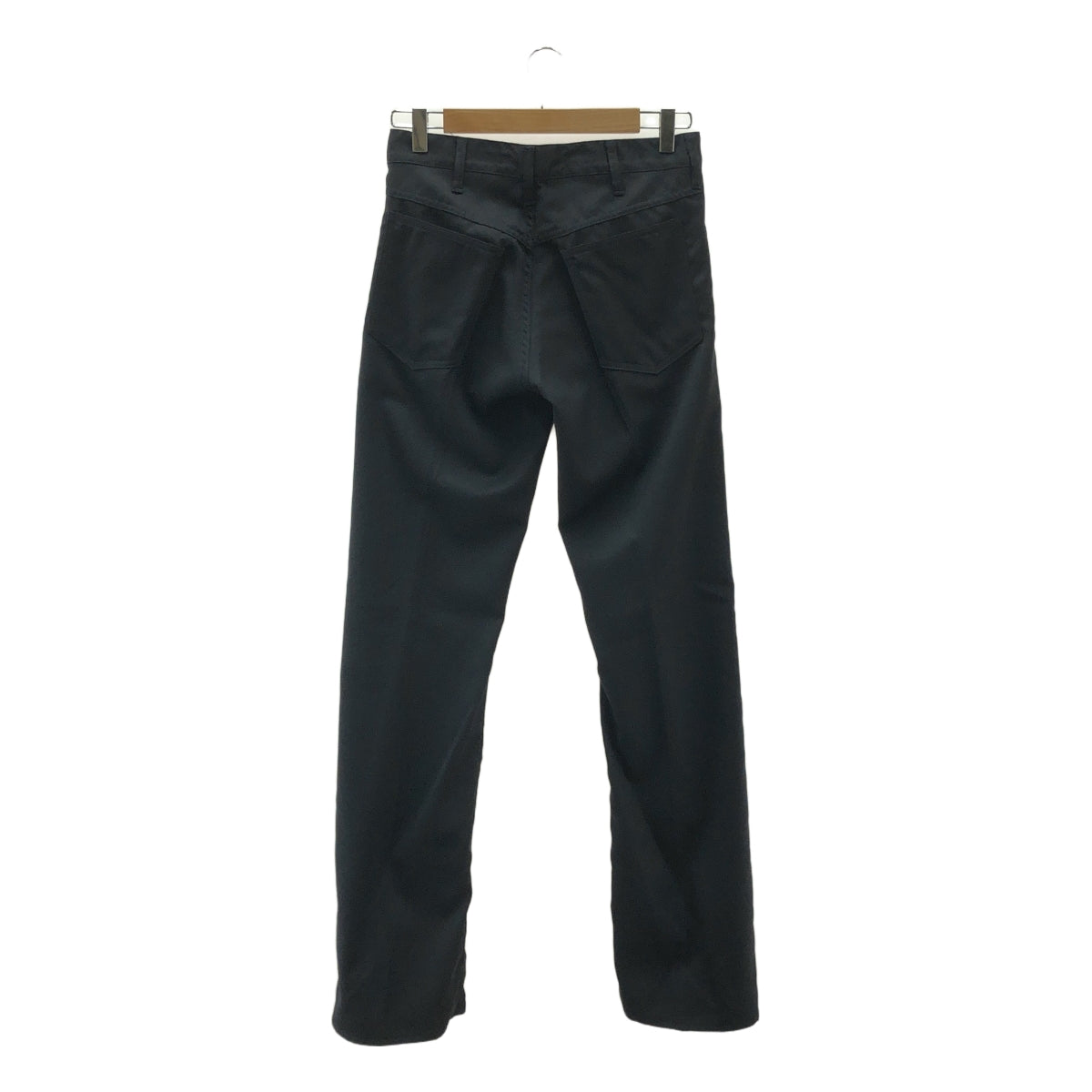 【美品】  DRESSEDUNDRESSED / ドレスドアンドレスド | 2023AW | Gabardine Wool Tailored Trousers ギャバジン ウール テーラード パンツ | 2 | ブラック | メンズ