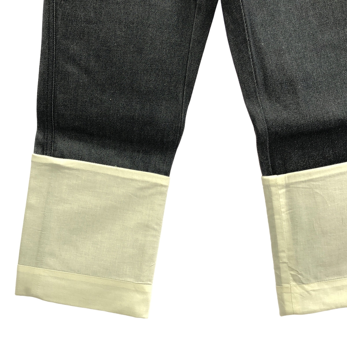 【新品】  LOEWE / ロエベ | フィッシャーマン デニム パンツ | 32 | インディゴ | レディース