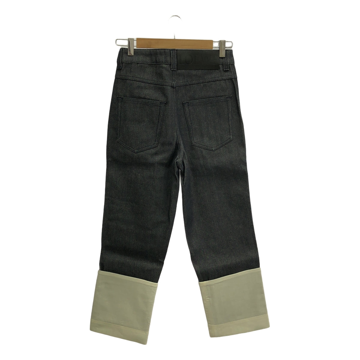 【新品】  LOEWE / ロエベ | フィッシャーマン デニム パンツ | 32 | インディゴ | レディース