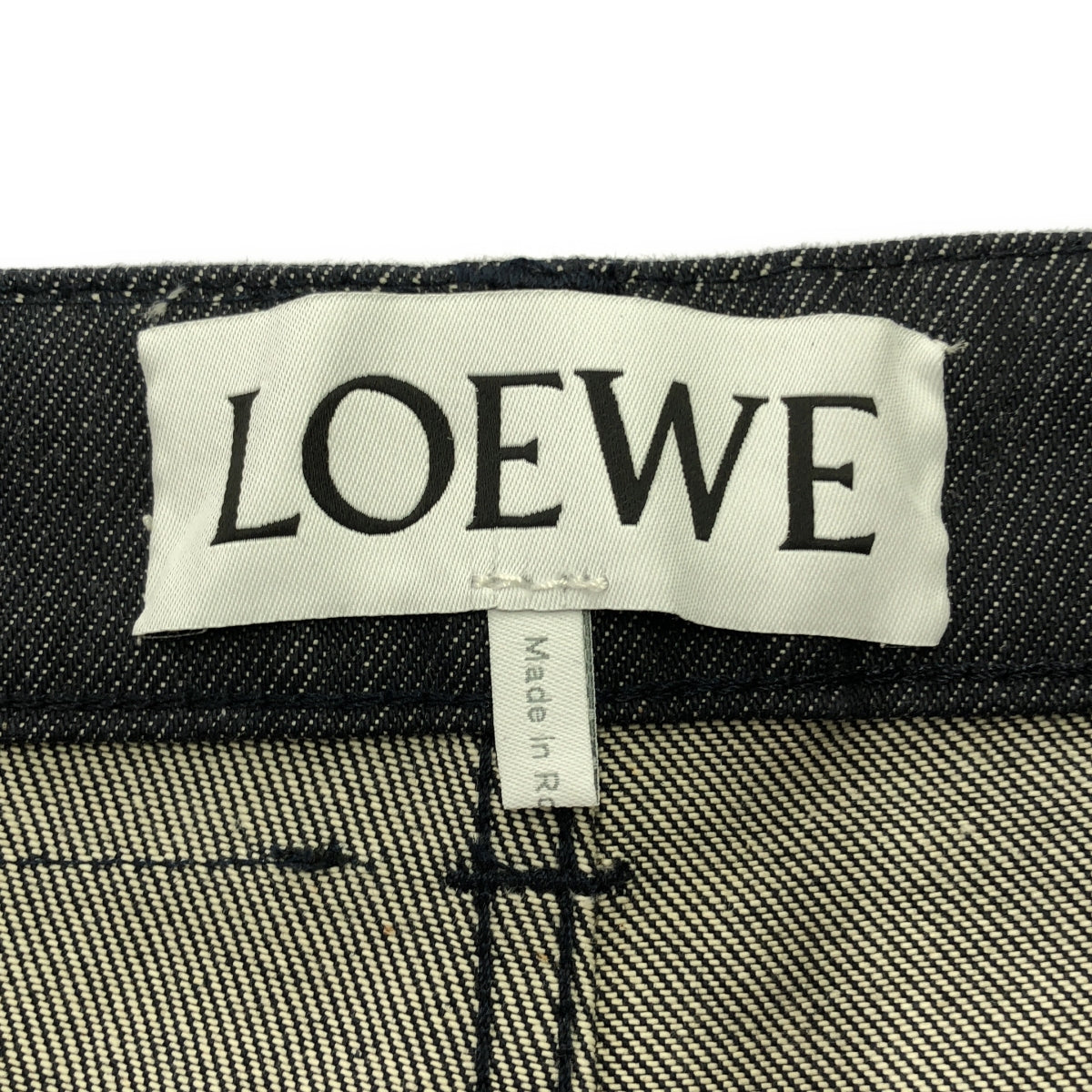 【신품】 LOEWE / 로에베 | 피셔맨 데님 팬츠 | 32 | 인디고 | 여성