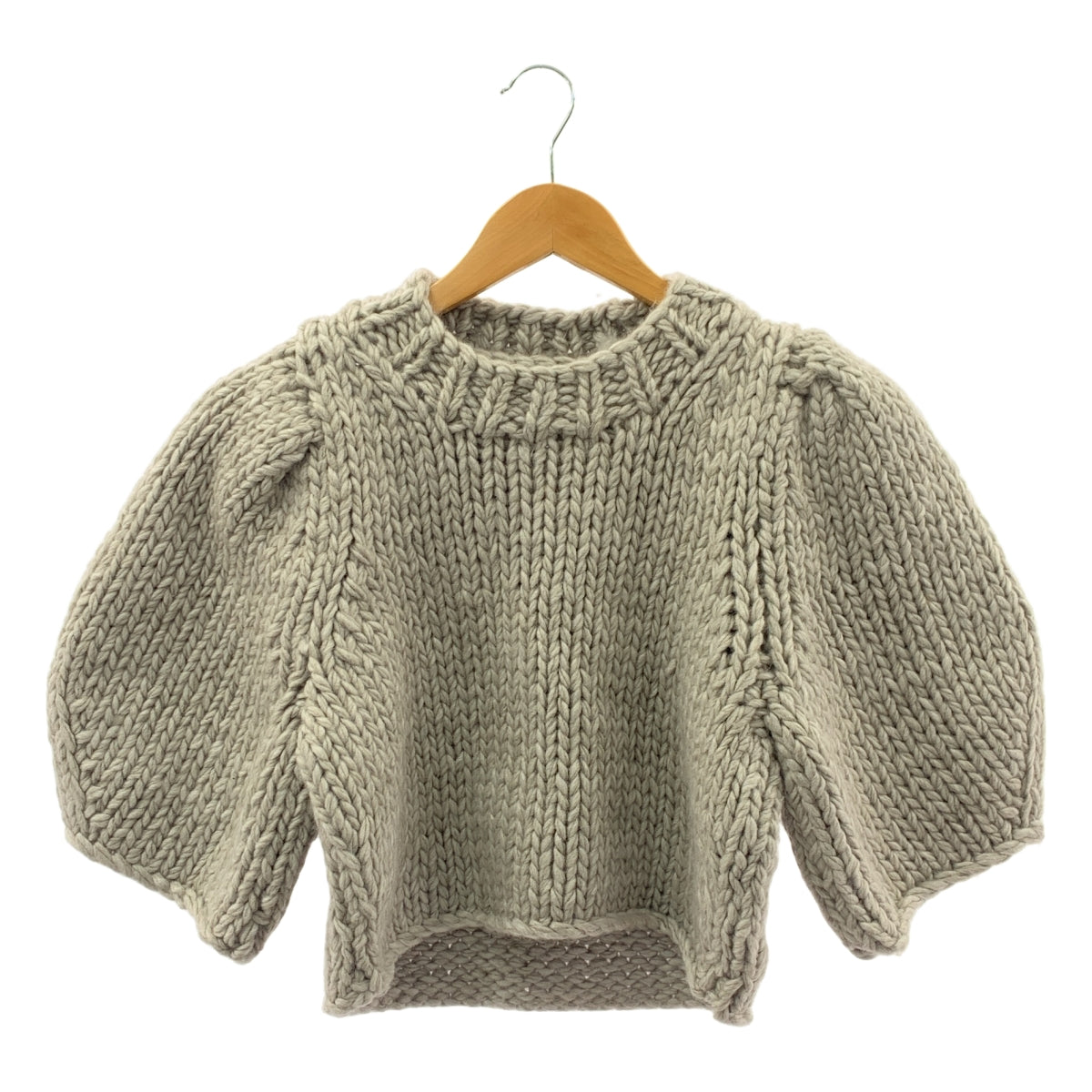 TODAYFUL / トゥデイフル | Puffsleeve Hand Knit / パフスリーブハンドニット セーター | F | レディース