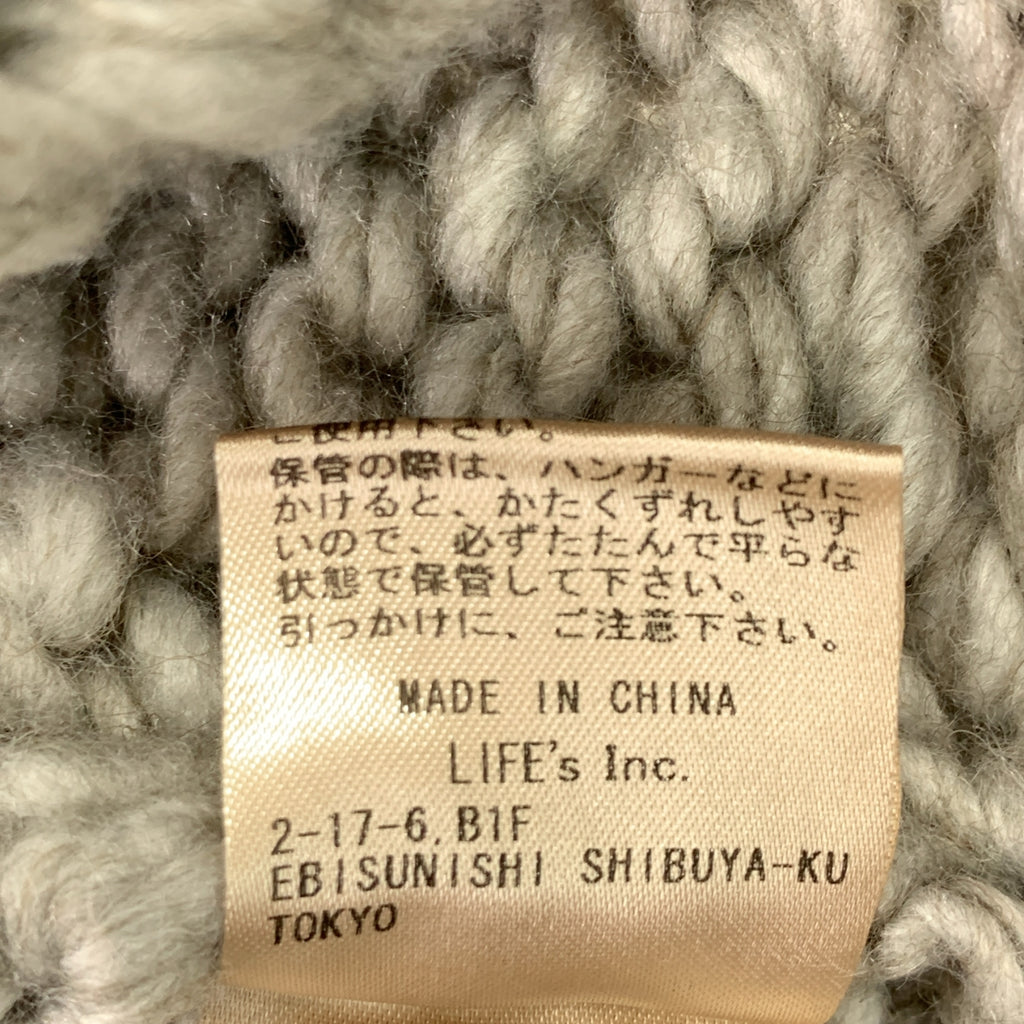 TODAYFUL | 泡泡袖手工針織毛衣 | F碼 | 女款