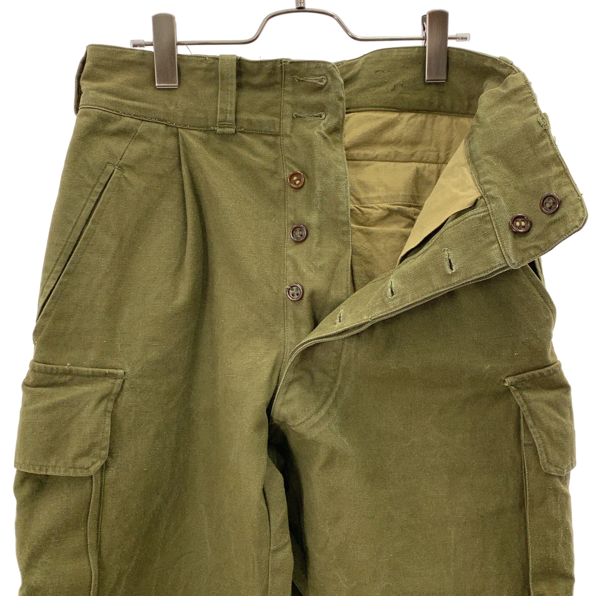 VINTAGE / ヴィンテージ古着 | 1950s | FRENCH ARMY / フランス軍 M47 コットンツイル ミリタリーカーゴパンツ |