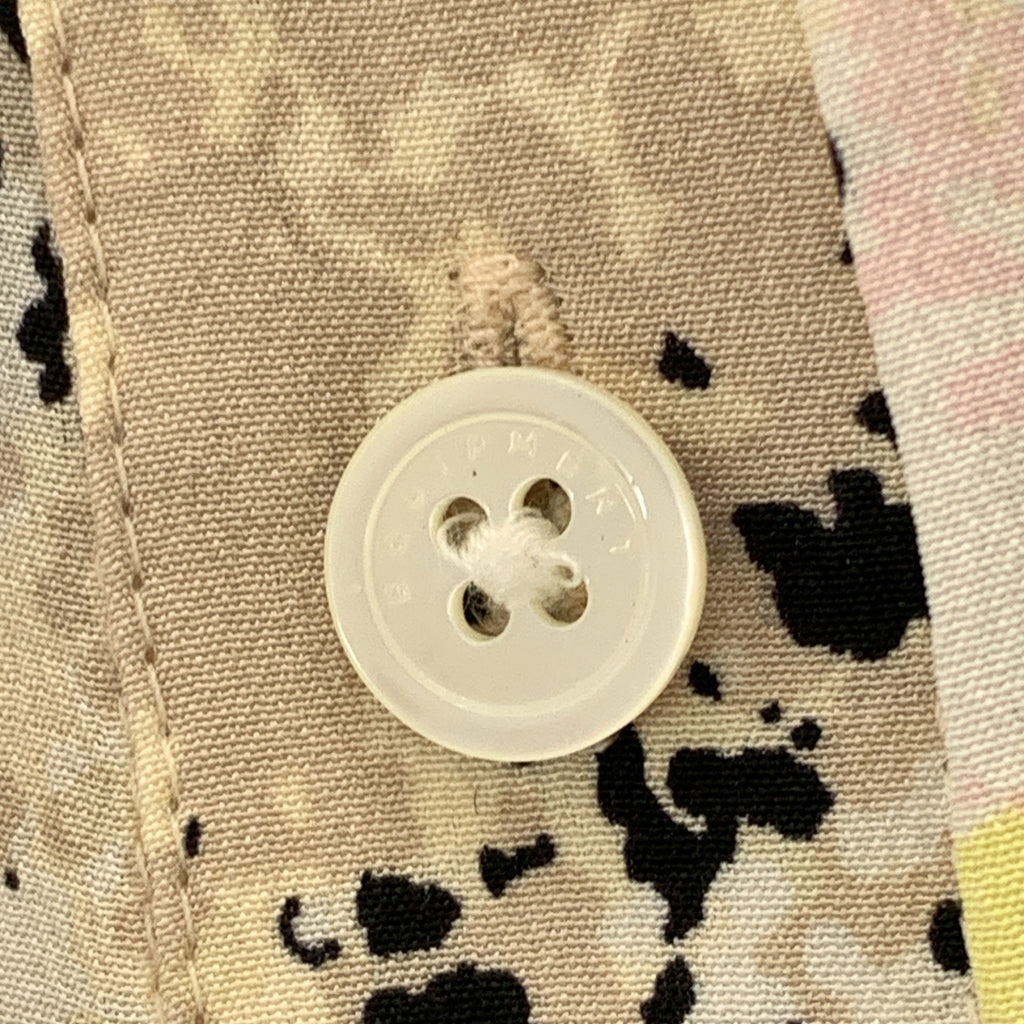 EQUIPMENT | 100% 真絲 | 真絲全印花標誌連結褶皺襯衫 | S 碼 | 女款