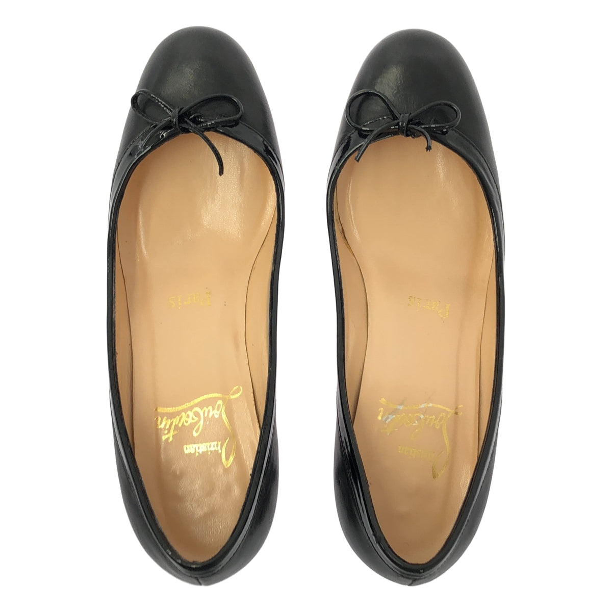 Christian Louboutin / クリスチャンルブタン | リボン ヒール パンプス | 34 1/2 | レディース