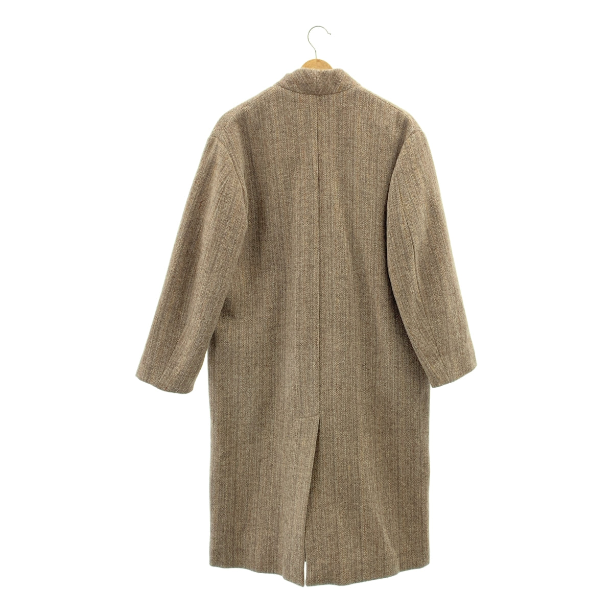 ISABEL MARANT ETOILE / 이자벨 마란에투아르 | Taupe Henlo Coat / 울 트위드 싱글 오버 코트 | 34 |