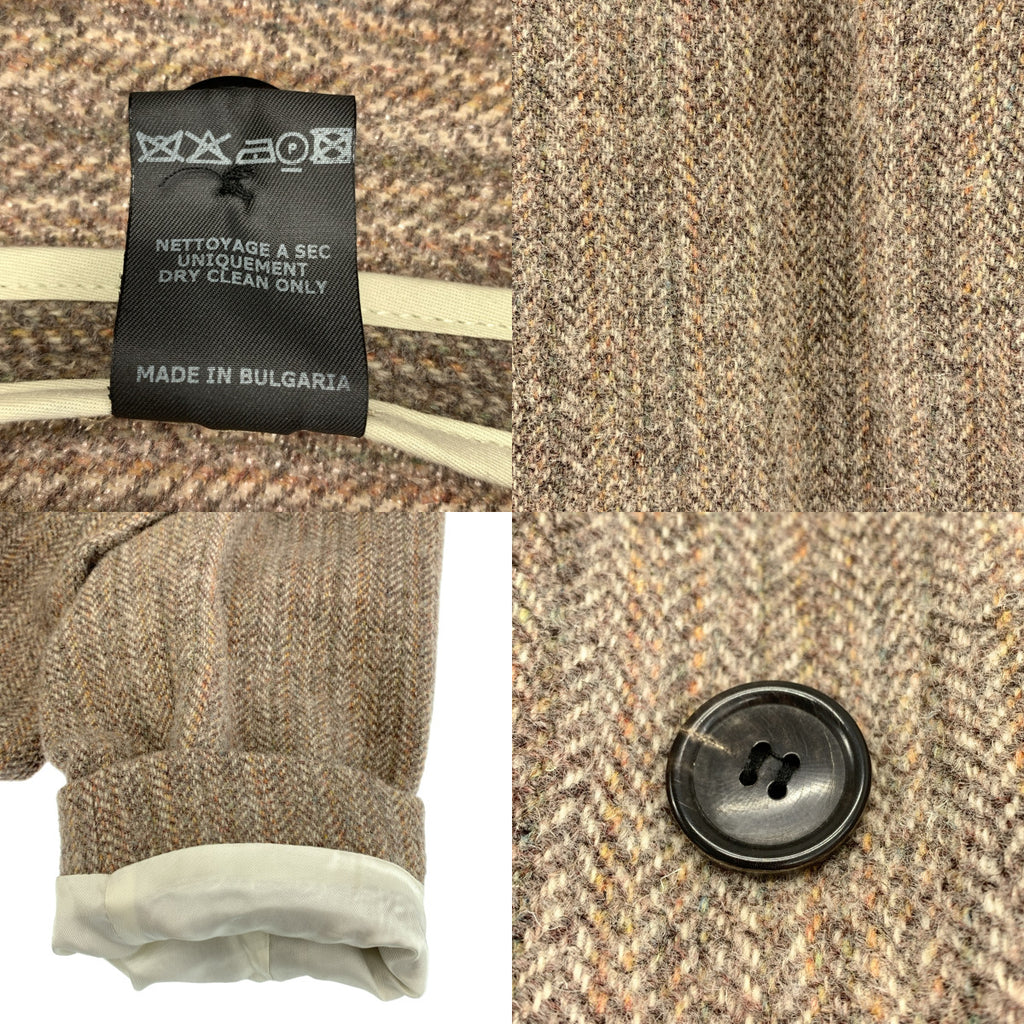 ISABEL MARANT ETOILE / 이자벨 마란에투아르 | Taupe Henlo Coat / 울 트위드 싱글 오버 코트 | 34 |