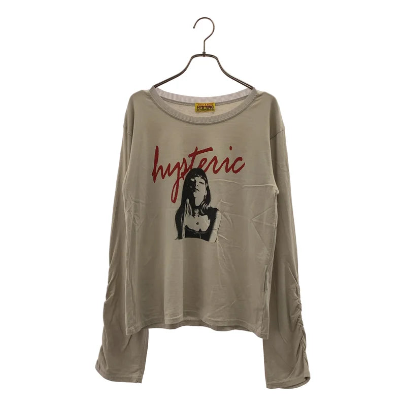 HYSTERIC GLAMOUR / ヒステリックグラマー | UNLIMITED GIRL プリント Tシャツ | F | レディース