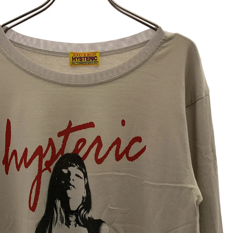HYSTERIC GLAMOUR / ヒステリックグラマー | UNLIMITED GIRL プリント Tシャツ | F | レディース
