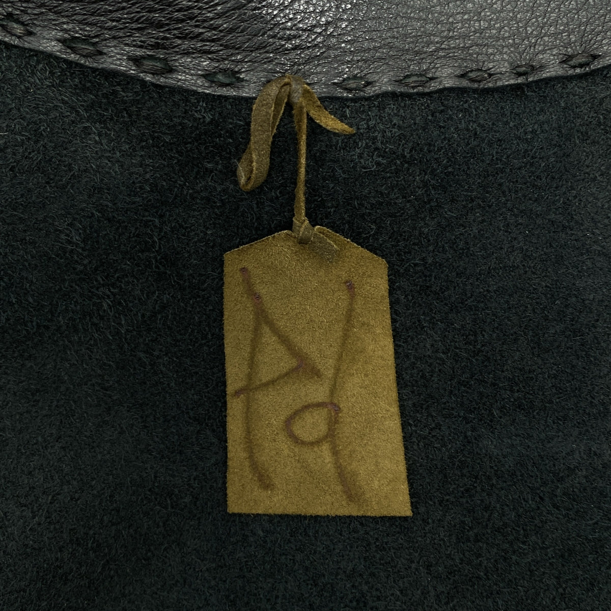 【미품】 PAM DIETRICH / 팜디트리히 | DEERSKIN MY JACKET 디아스킨 마이 재킷 | F | 블랙 | 남성