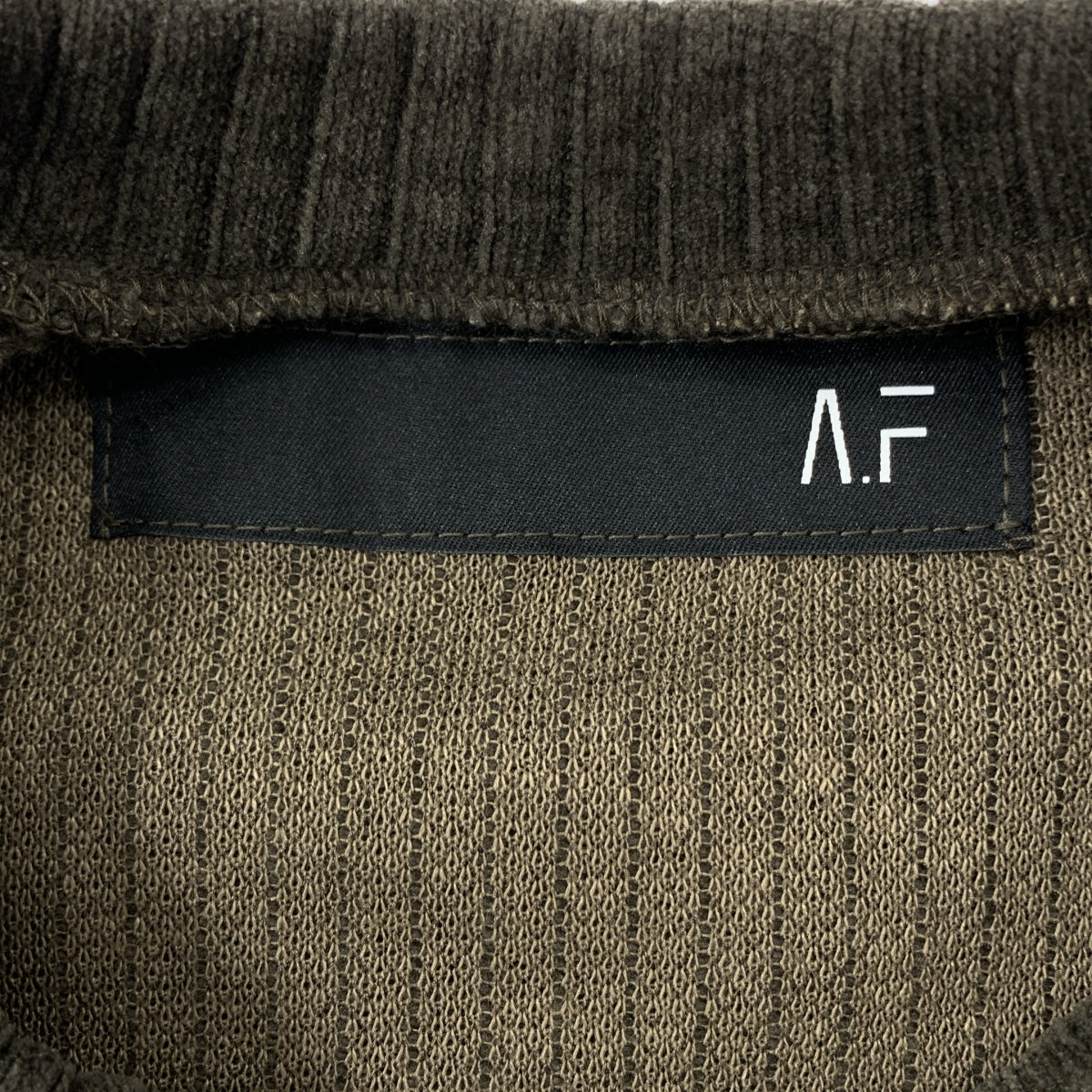 【美品】  A.F ARTEFACT / エーエフアーティファクト | MODUROY KNIT TOPS / ビッグシルエット ニット プルオーバー | 2 | ALL KH | メンズ