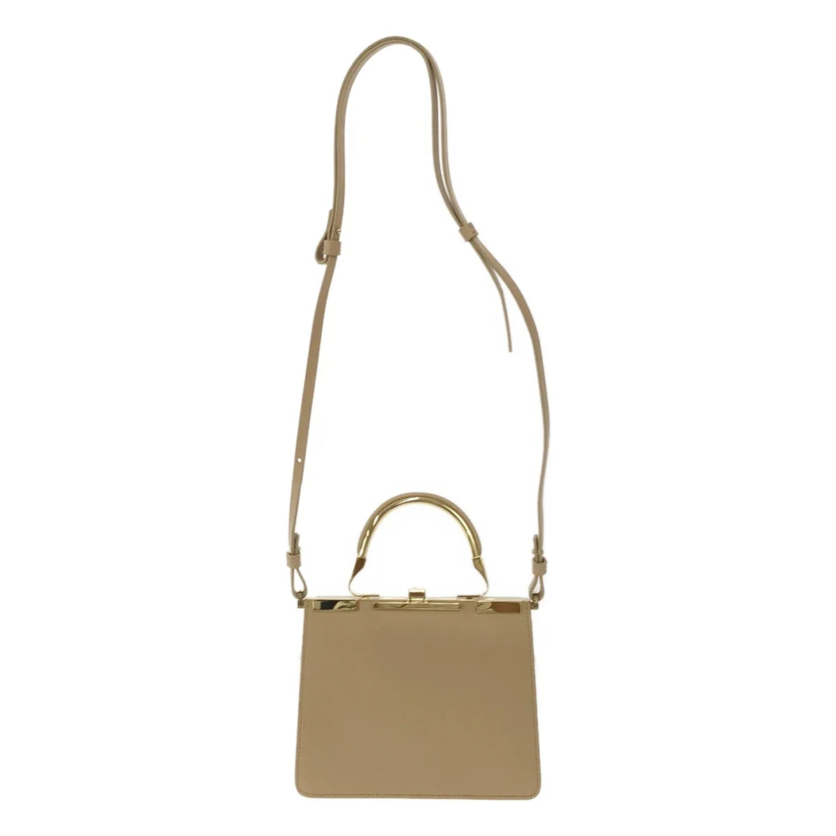 【美品】  ZANCHETTI / ザンチェッティ | 2021SS | Deuxieme Classe別注 2way SQUARE バッグ | ベージュ | レディース