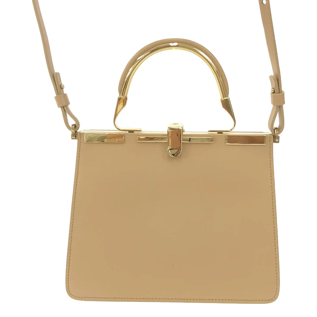 【美品】  ZANCHETTI / ザンチェッティ | 2021SS | Deuxieme Classe別注 2way SQUARE バッグ | ベージュ | レディース