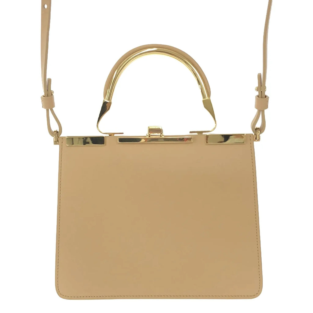 【美品】  ZANCHETTI / ザンチェッティ | 2021SS | Deuxieme Classe別注 2way SQUARE バッグ | ベージュ | レディース