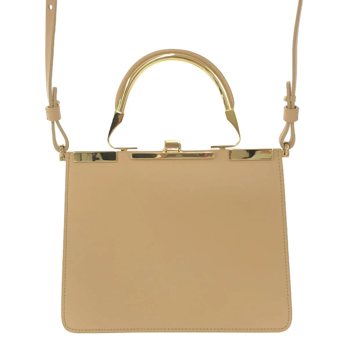 【美品】  ZANCHETTI / ザンチェッティ | 2021SS | Deuxieme Classe別注 2way SQUARE バッグ | ベージュ | レディース