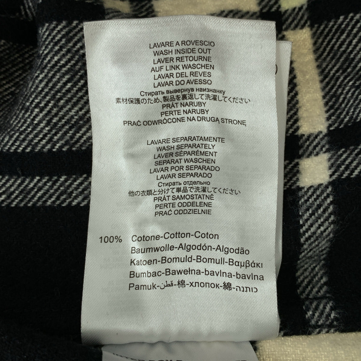 REPLAY / リプレイ | レギュラーフィット フランネル チェックシャツ | L | メンズ