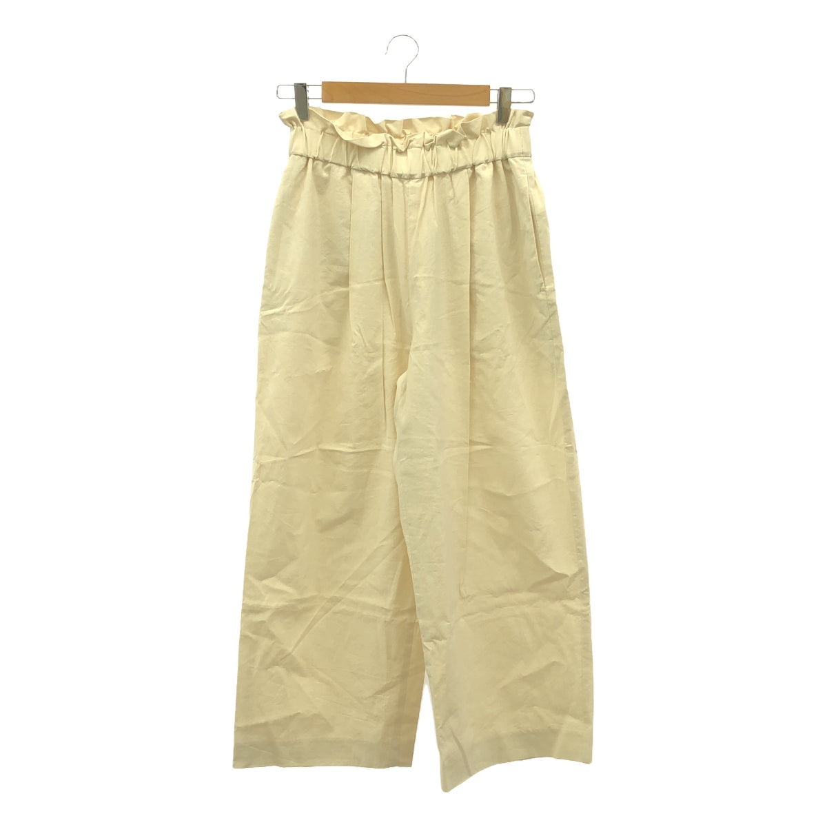 JOURNAL STANDARD | Washable cotton linen VIS wide pants | 36 | Women's