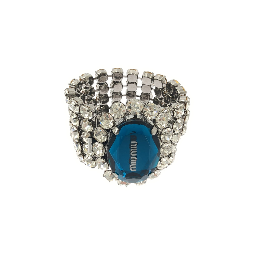 miu miu / ミュウミュウ | ビジュー バングル ブレスレット |