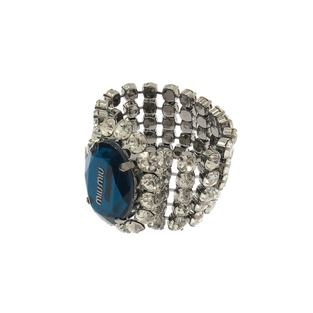 miu miu / ミュウミュウ | ビジュー バングル ブレスレット |