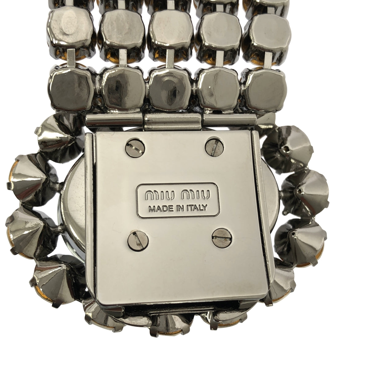 miu miu / ミュウミュウ | ビジュー バングル ブレスレット |