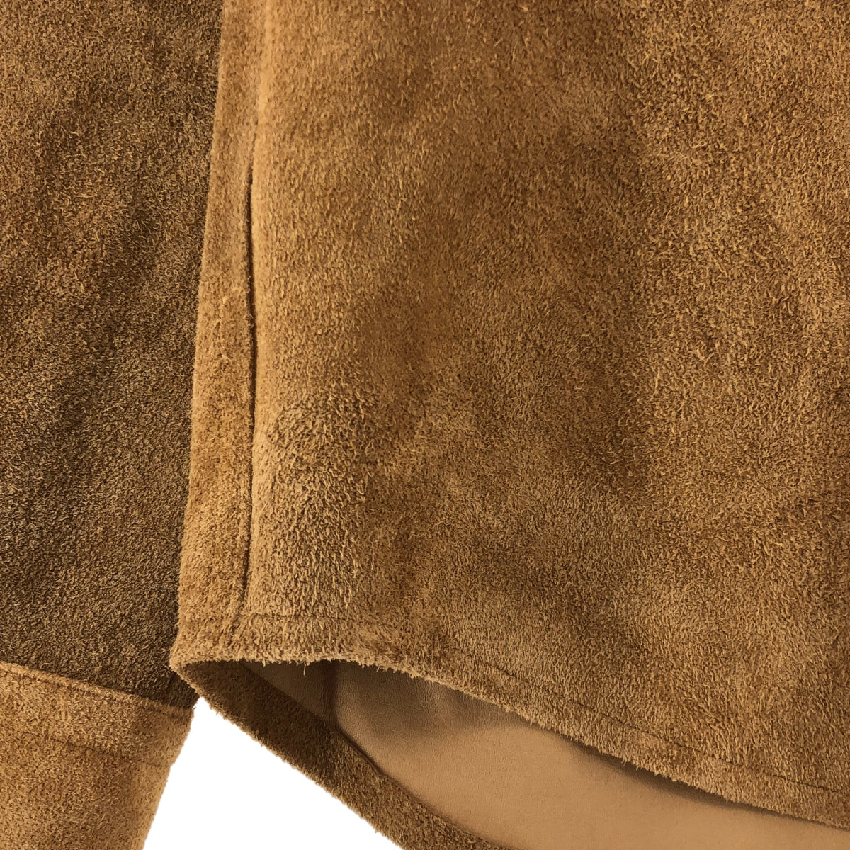 MINEDENIM / マインデニム | Suede Leather Western SH / 牛革 スエード レザー ウエスタン シャツ | 2 | メンズ