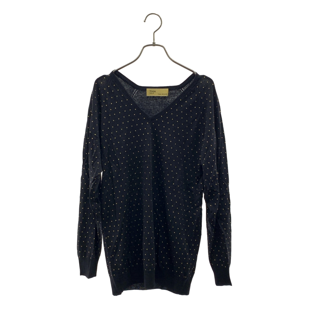 TOGA PULLA / 토가 풀라 | 울 장식 니트 스웨터 | 1 | 여성