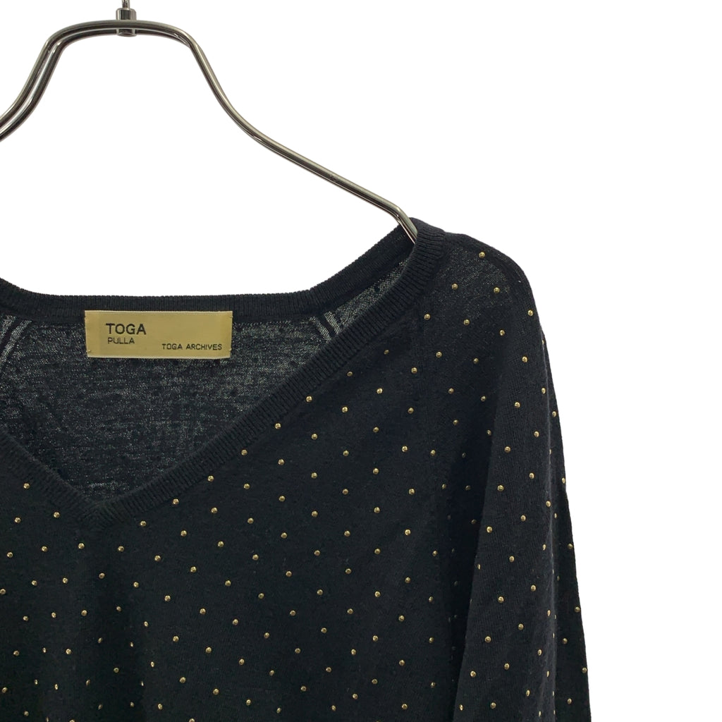 TOGA PULLA / 토가 풀라 | 울 장식 니트 스웨터 | 1 | 여성