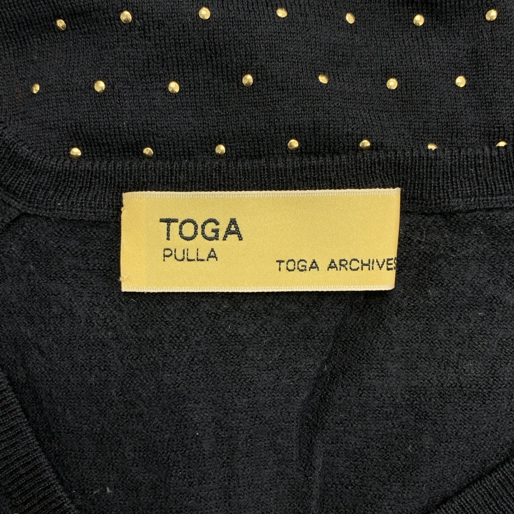 TOGA PULLA / 토가 풀라 | 울 장식 니트 스웨터 | 1 | 여성