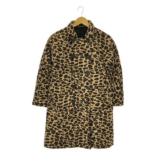 MACKINTOSH | Quilted Leopard Coat | Size 32 | Women's