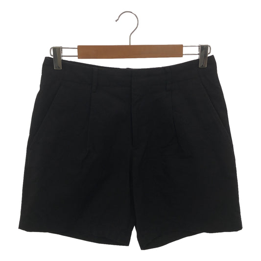 JUNYA WATANABE COMME des GARCONS / Junya Watanabe | 2013SS | Cotton Tuck Shorts | S | Black | Women's