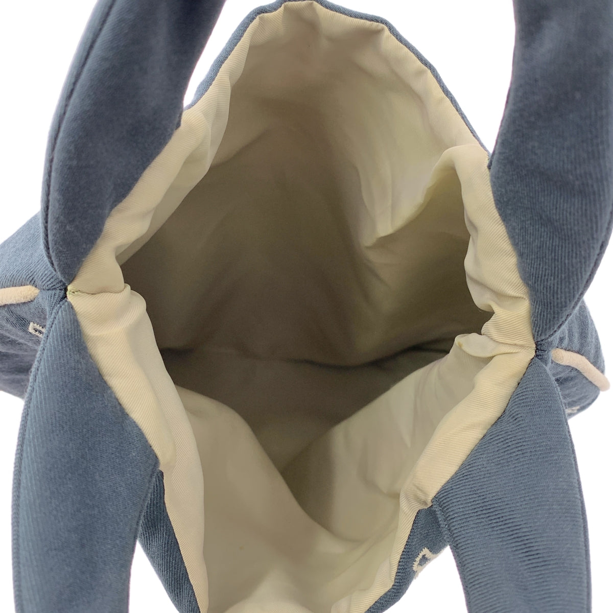 mina perhonen / ミナペルホネン | 2023AW | plus / エンブロイダリー ハンド トート エッグバッグ |