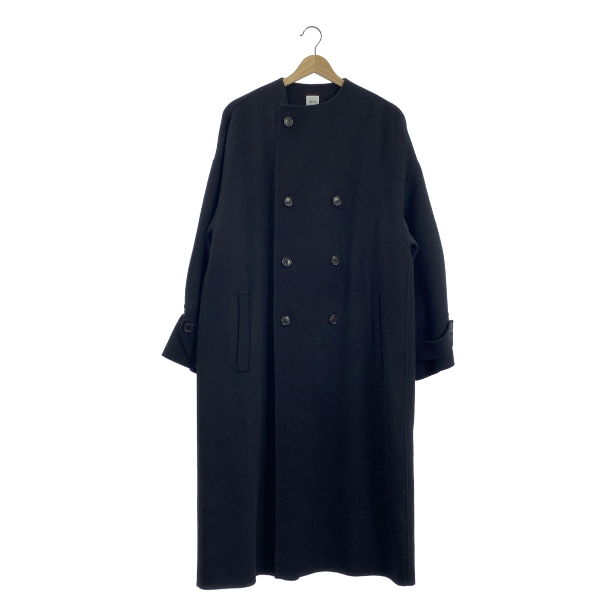 deres | 長橢圓形大衣，羊毛和羊絨，長版大衣 | F | 女款