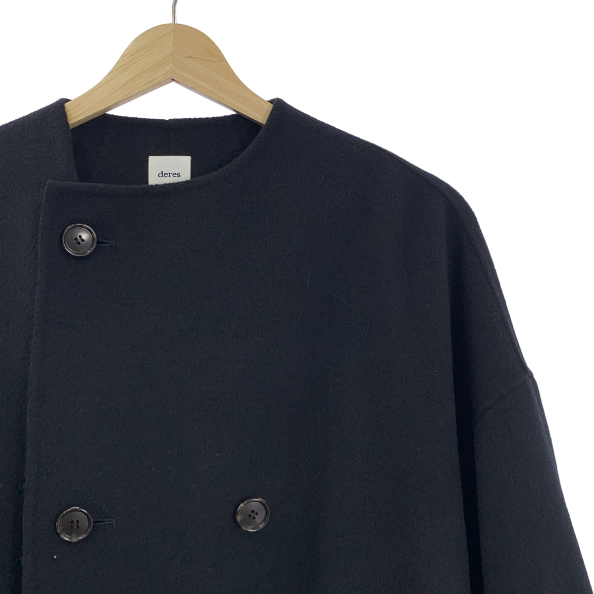 deres | 長橢圓形大衣，羊毛和羊絨，長版大衣 | F | 女款