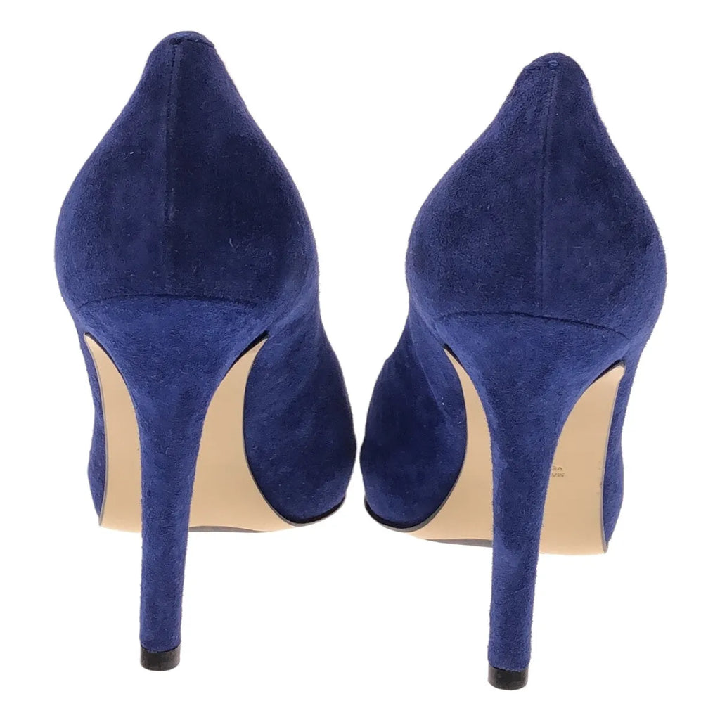 【新品】  PELLICO / ペリーコ | OPEN 90 スエード オープントゥ ヒールパンプス | 36 1/2 | ブルー | レディース