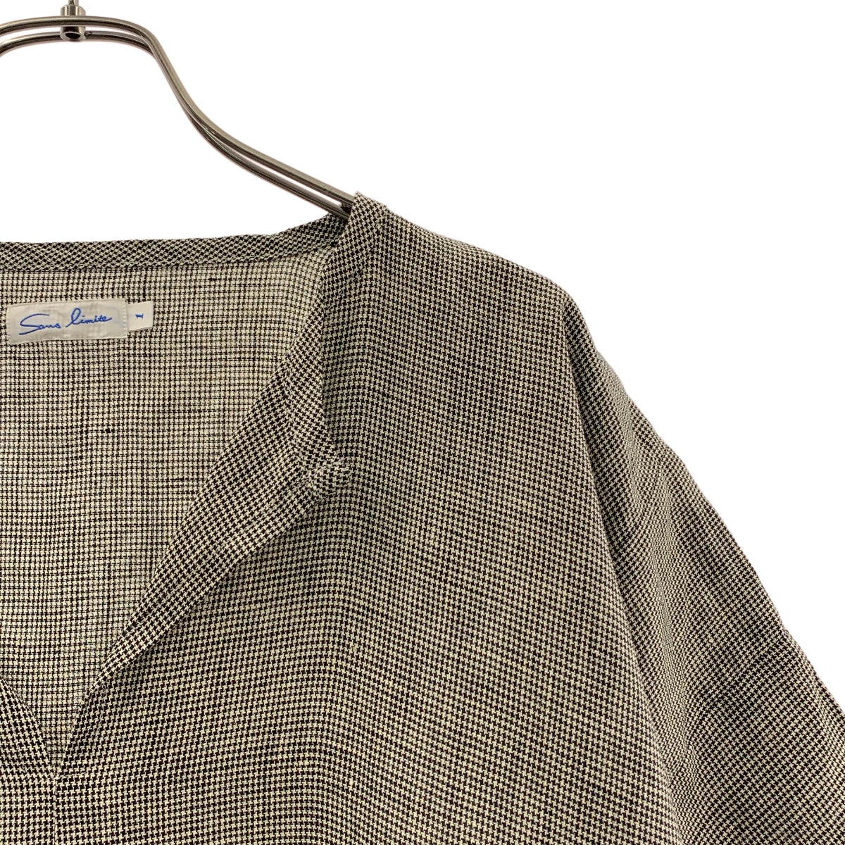 sans limite | 2023春夏 | 超大側袋套頭衫 | 1 | 男款