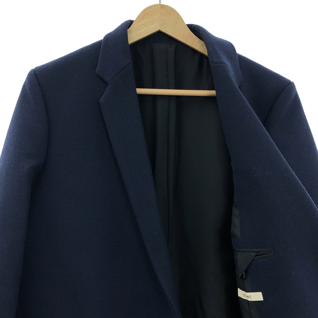 CELINE / Celine | by Phoebe Philo Phoebe / Melton Crombie 大衣 | 尺寸 40 | 海軍藍 | 女款