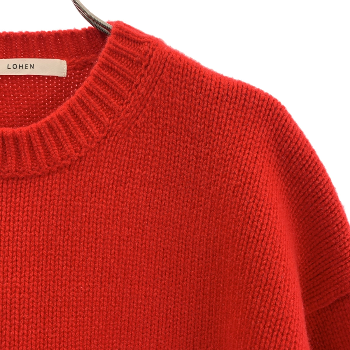 LOHEN / ローヘン | ウール カシミヤ クロップドニット | F | レディース