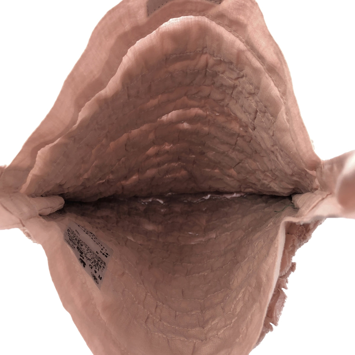 【신품】 R &amp; DMCo- / 올드 맨즈 재단사 | FRILL ONE SHOULDER BAG 프릴 원 숄더백 | F | Pink / 핑크 | 여성