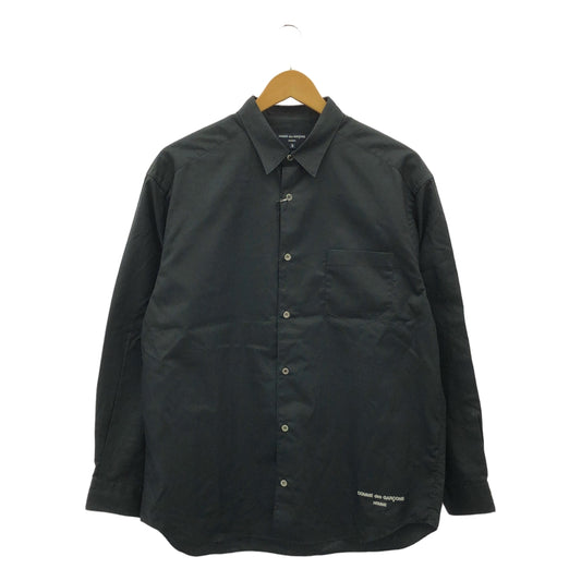 COMME des GARCONS HOMME / 컴데 갤슨 옴므 | 2024AW | 코튼 브로드 L / S 셔츠 | S | 남성