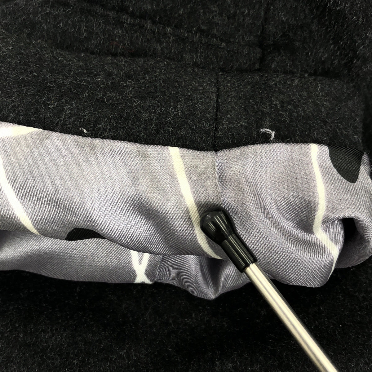 SOU・SOU / ソウソウ | ウール カシミヤ ブレンド シングル オーバーコート / 柄総裏地 | L | メンズ