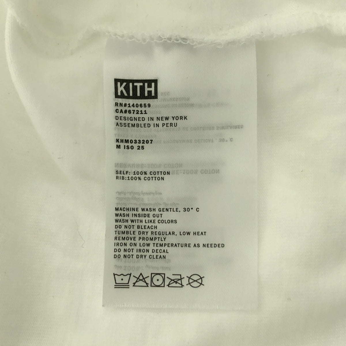KITH | 滾石樂團印花 T 卹 | M 碼 | 男款