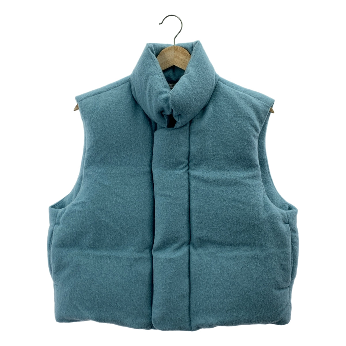 【美品】  AURALEE / オーラリー | 2024AW | BRUSHED ALPACA WOOL DOWN VEST アルパカ混 ダウン ベスト | 1 | ライトブルー | レディース